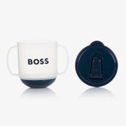 BOSS-Navy Blue Sippy Cup | Childrensalon