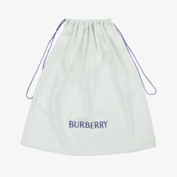 Burberry-Beige Check Cotton Twill Espadrilles | Childrensalon