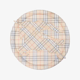 Burberry-Beige EKD Check Playmat (110cm) | Childrensalon