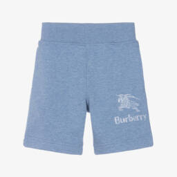 Boys Blue Cotton Shorts