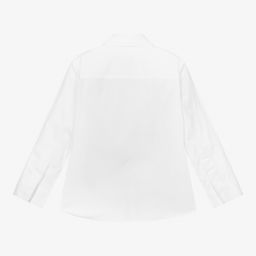 Burberry-Boys White Monogram Shirt | Childrensalon