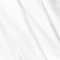 Burberry-فستان قطن بيكيه لون أبيض للمولودات | Childrensalon