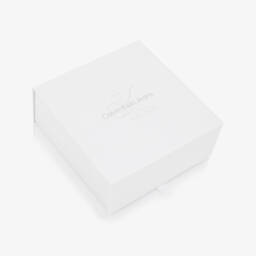 Calvin Klein-Baby Boys Beige Cotton Monogram Tracksuit Set | Childrensalon