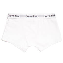 Calvin Klein-شورت بوكسر قطن لون للأولاد (عدد 2) | Childrensalon