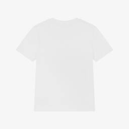 Calvin Klein-تيشيرت قطن لون أبيض | Childrensalon