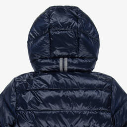 Canada Goose-جاكيت بافر بهودي مبطن بريش لون كحلي | Childrensalon