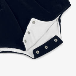 Caramelo Kids-Комплект с песочником из синего бархата для малышей | Childrensalon