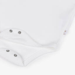 Caramelo Kids-Girls Pink Dungaree Babysuit Set with Bow Headband | Childrensalon