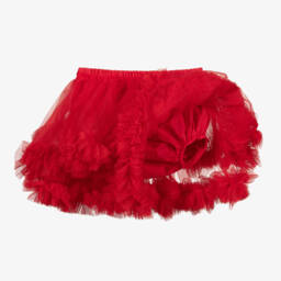 Caramelo Kids-Girls Red Tutu Skirt | Childrensalon
