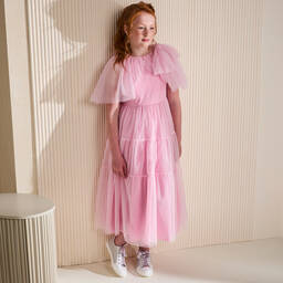 Children's Classics-Girls Silver Sequin Leather Trainers | Childrensalon