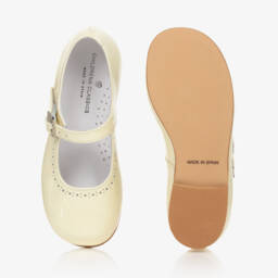 Children's Classics-Ivory Patent Leather Mary Jane Shoes | Childrensalon