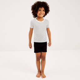 Childrensalon Essentials-Boys Blue & Grey Organic Pyjamas (2 Pack) | Childrensalon