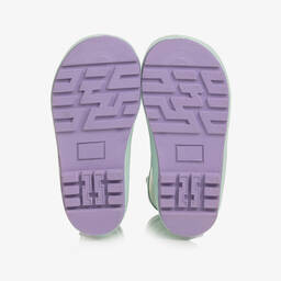 Chipmunks-بوت واقي من المطر حورية البحر لون أخضر | Childrensalon