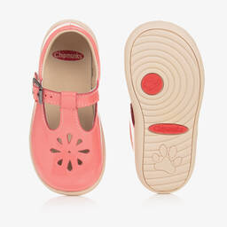 Chipmunks-Girls Pink Patent Leather Bar Shoes | Childrensalon