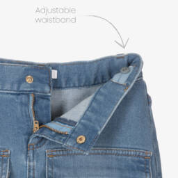 Chloé-Girls Blue Denim Skirt | Childrensalon