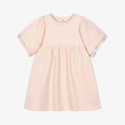 Mayoral-Girls Blue Quilted Denim Heart Jacket | Childrensalon