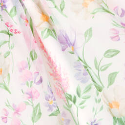 Coeur by Childrensalon-Baby Girls White Floral Organza Dress | Childrensalon