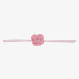 Cute Cute-Baby Girls Pink Felt Flower Headband | Childrensalon