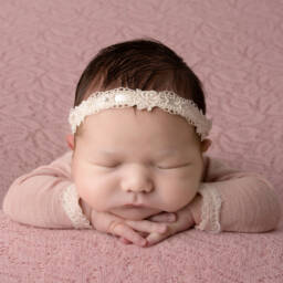 Cute Cute-Ivory Satin & Lace Headband | Childrensalon