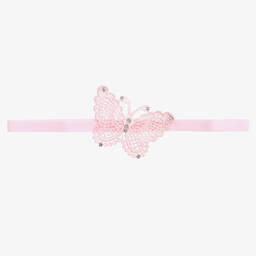 Cute Cute-Pink Butterfly Headband (7cm) | Childrensalon