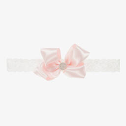 Rock Your Baby-Girls Pink & Black Polka Dot Tulle Dress | Childrensalon