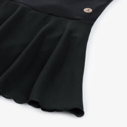 Danskin-فستان ليوتارد مزين بشبك لون أسود | Childrensalon