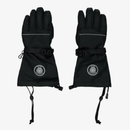 Black Technical Ski Gloves