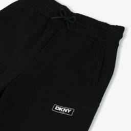 DKNY-Джоггеры чёрные из миланского трикотажа для мальчиков | Childrensalon