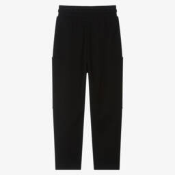 DKNY-Джоггеры чёрные из миланского трикотажа для мальчиков | Childrensalon