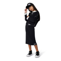 DKNY-Girls Black & White Reversible Sweater | Childrensalon