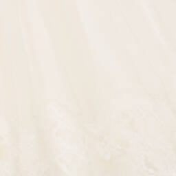 Dolce & Gabbana-Baby Girls Ivory Silk & Lace Gown | Childrensalon