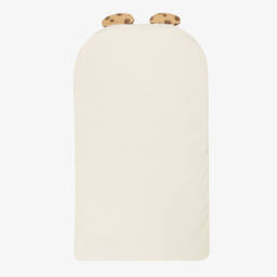 Dolce & Gabbana-Beige Leopard Cub Cotton Jersey Baby Nest (82cm) | Childrensalon