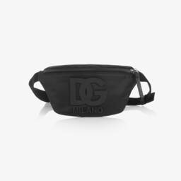 Dolce & Gabbana-Boys Blue Backpack Print Zip-Up Top | Childrensalon