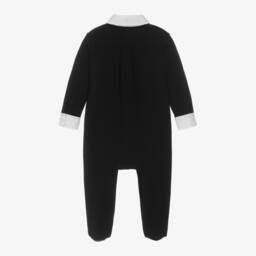 Dolce & Gabbana-بيبي غرو بتصميم توكسيدو قطن لون أسود للمواليد | Childrensalon