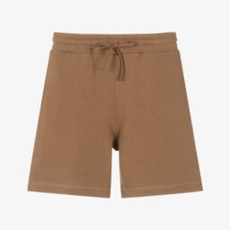 Boys Brown Cotton Jersey Shorts