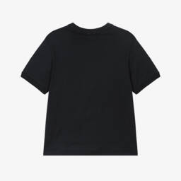 Dolce & Gabbana-تيشيرت هينلي قطن لون كحلي للأولاد | Childrensalon