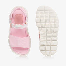 Dolce & Gabbana-صندل أطفال بناتي بشريط لاصق لون زهري | Childrensalon