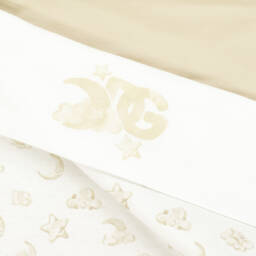Dolce & Gabbana-Ivory & Beige Cotton Nest (83cm) | Childrensalon