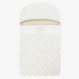 Dolce & Gabbana-Ivory & Beige Cotton Nest (83cm) | Childrensalon