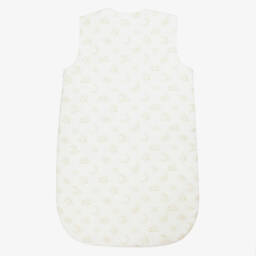 Dolce & Gabbana-Ivory & Beige Linen Sleeping Bag (70cm) | Childrensalon