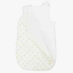 Dolce & Gabbana-Ivory & Beige Linen Sleeping Bag (70cm) | Childrensalon