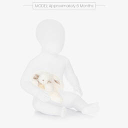 Doudou et Compagnie-Ivory Bunny Baby Soft Toy (16cm) | Childrensalon