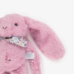 Doudou et Compagnie-Pink Bunny Soft Toy (35cm) | Childrensalon