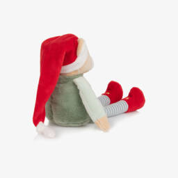 Doudou et Compagnie-Red & Green Trickster Teddy Soft Toy Set (27cm) | Childrensalon