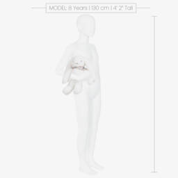 Doudou et Compagnie-لعبة طرية علي شكل أرنب لون أبيض (35 سم) | Childrensalon