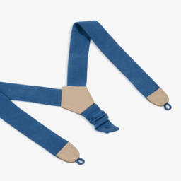 Dr. Kid-Boys Blue Linen & Cotton Shorts | Childrensalon