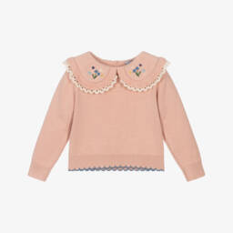 Mebi-Girls Ivory Sherpa Fleece Coat | Childrensalon