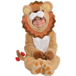 Dress Up by Design-زي تنكري أسد فرو صناعي لون بيج وذهبي للأطفال | Childrensalon