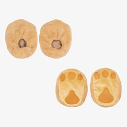 Dress Up by Design-زي تنكري أسد فرو صناعي لون بيج وذهبي للأطفال | Childrensalon