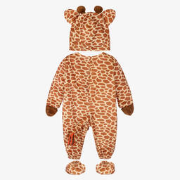 Dress Up by Design-زي تنكري زرافة قطيفة لون بيج وبني للأطفال | Childrensalon